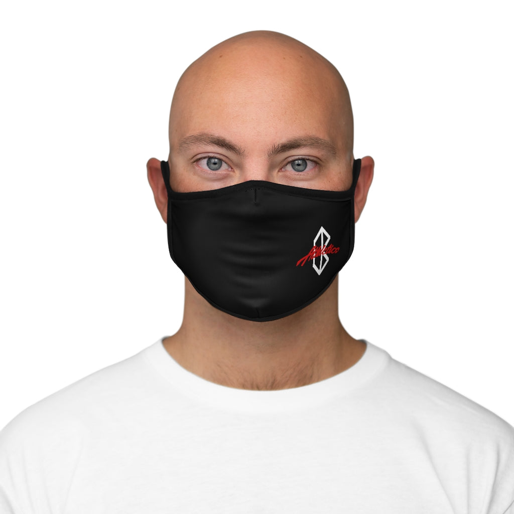 Barkcley Athletics (fitted face mask) (black)