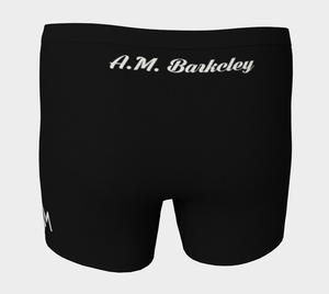 A.M. Barkcley (Mens Boxer Briefs) (black)