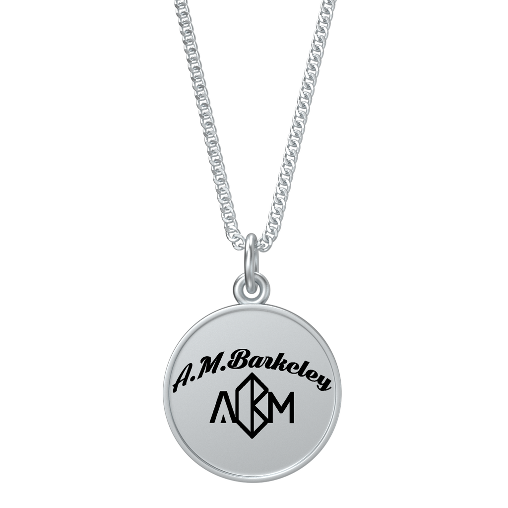 A.M. Barkcley (logo pendulum) (16 in silver)