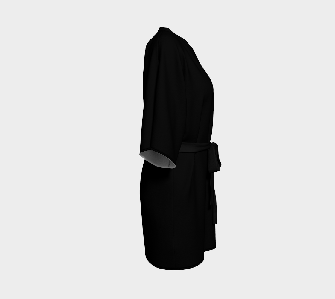 A.M. Barkcley (kimono long) (black)