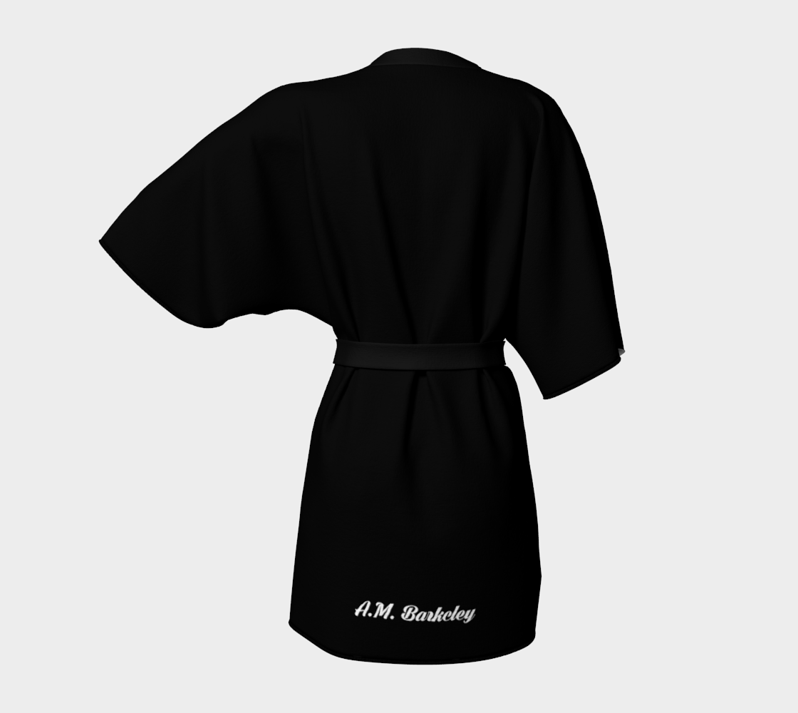 A.M. Barkcley (kimono long) (black)