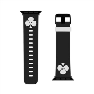 A.M. Barkcley (A.M. Logo Watch Band for Apple Watch) (black and rose gold)