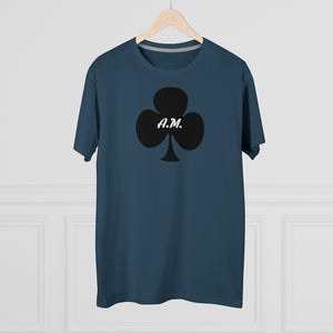 A.M. Barkcley (A.M. Club logo Men's Modern-fit Tee) (more colors avail)