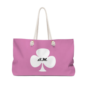 A.M. Barkcley (Womens Pink Large Tote Bag)