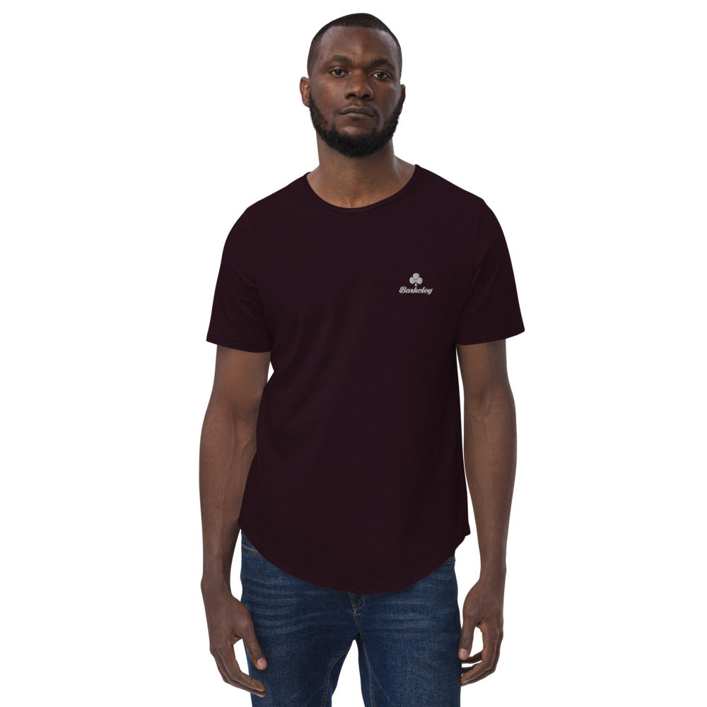 A.M. Barkcley (Men's Curved Hem T-Shirt) (more colors avail)