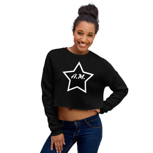 A.M. Barkcley (Star Crop Sweatshirt) (black)