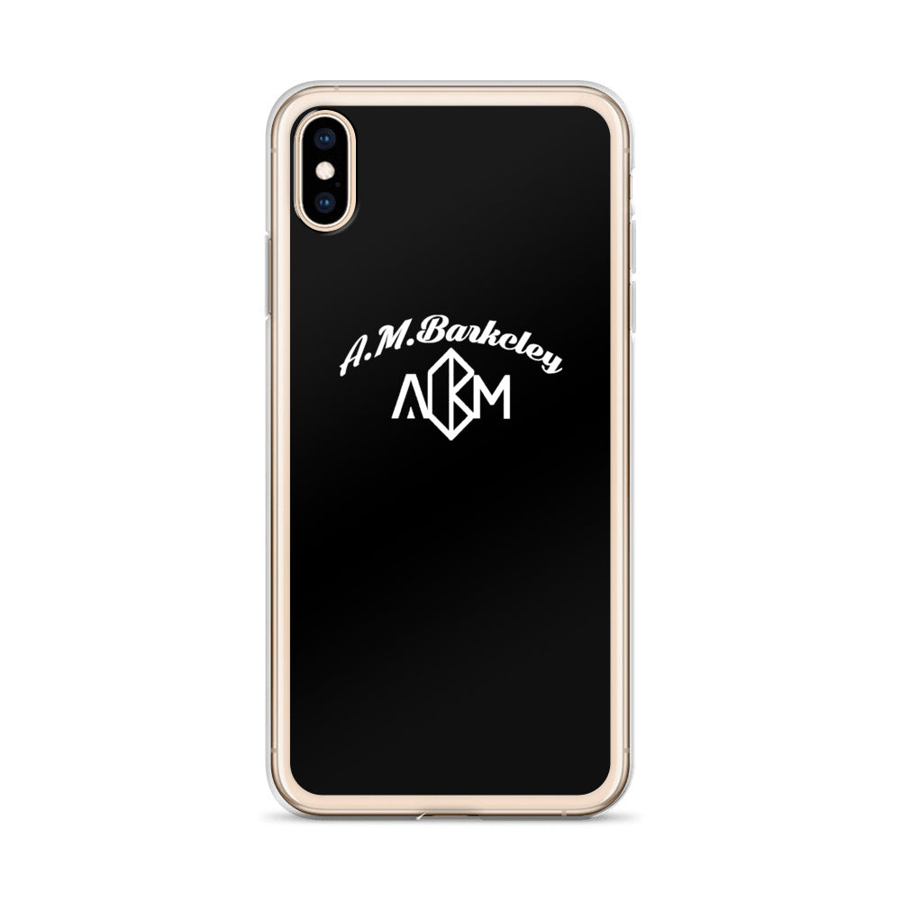 A.M. Barkcley (iPhone Case 6-XS) (black)