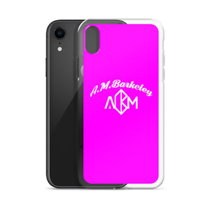 A.M. Barkcley (iPhone Cases 5-XS Max) (Pink)