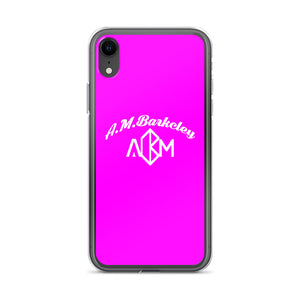 A.M. Barkcley (iPhone Cases 5-XS Max) (Pink)