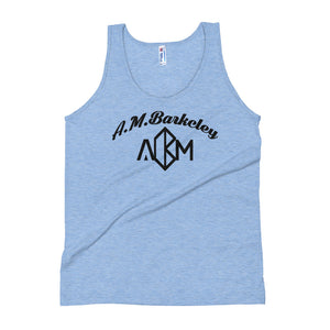 A.M. Barkcley (Mens Tri blend Tank Top) (more colors avail)