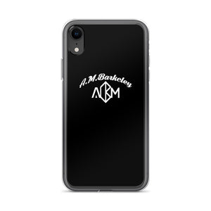 A.M. Barkcley (iPhone Case 6-XS) (black)