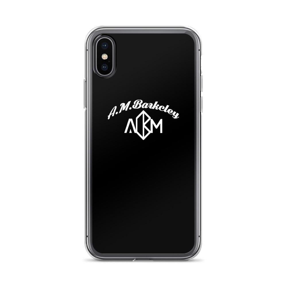 A.M. Barkcley (iPhone Case 6-XS) (black)