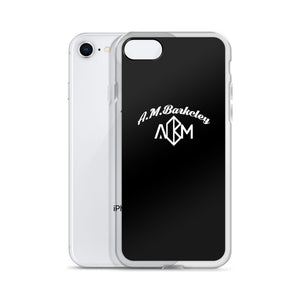 A.M. Barkcley (iPhone Case 6-XS) (black)