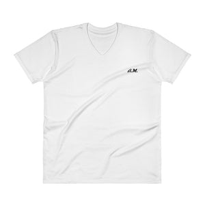 A.M. Barkcley (Men's V-Neck T-Shirt) (more colors avail)