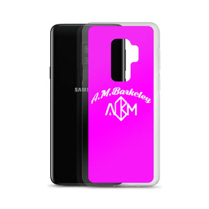 A.M. Barkcley (Samsung Cases S7-S9+) (Pink)