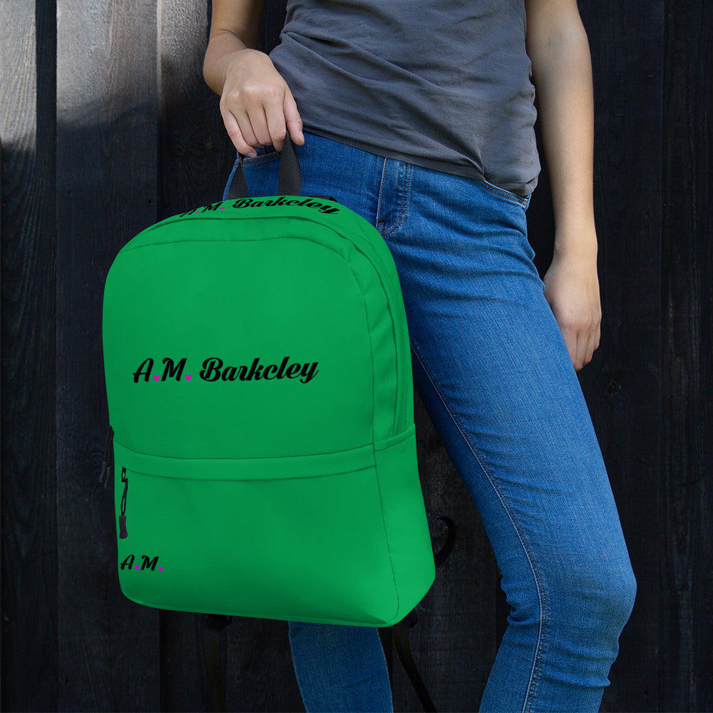 A.M. Barkcley (A.M. Hearts Womens Backpack) (Green)