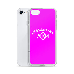 A.M. Barkcley (iPhone Cases 5-XS Max) (Pink)