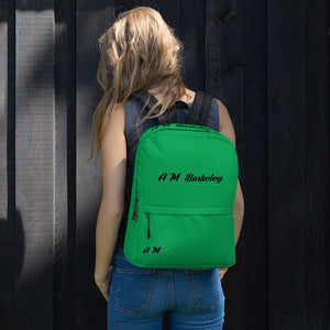 A.M. Barkcley (A.M. Hearts Womens Backpack) (Green)