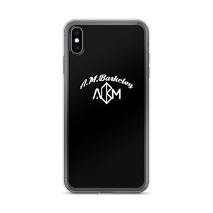 A.M. Barkcley (iPhone Case 6-XS) (black)