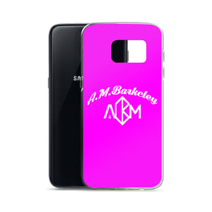 A.M. Barkcley (Samsung Cases S7-S9+) (Pink)