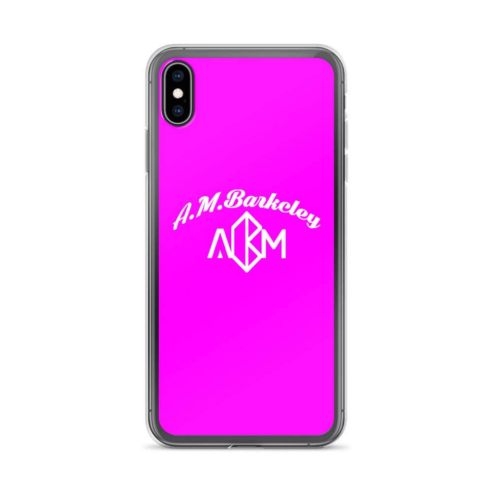 A.M. Barkcley (iPhone Cases 5-XS Max) (Pink)