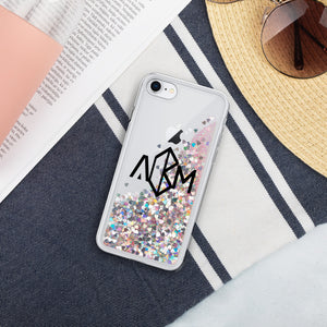 A.M. Barkcley (Glitter Phone Case) (more colorS avail)