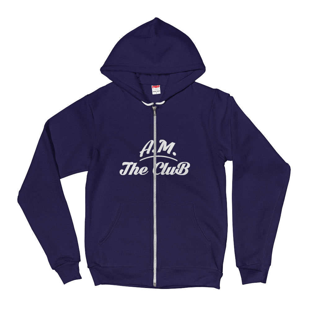 A.M. Barkcley (fleece hoodie)