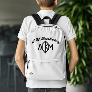 A.M. Barkcley (Backpack) (white)