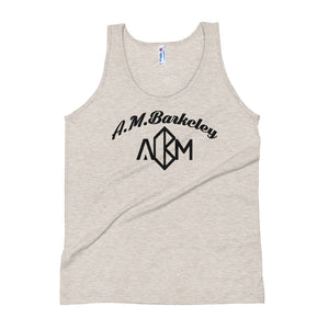 A.M. Barkcley (Mens Tri blend Tank Top) (more colors avail)