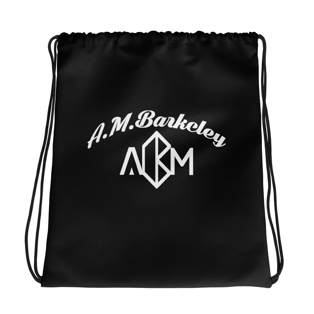 A.M. Barkcley (Drawstring bag) (black)