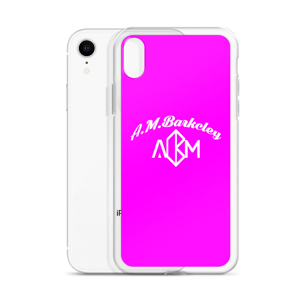 A.M. Barkcley (iPhone Cases 5-XS Max) (Pink)