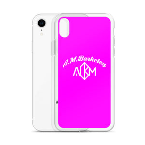 A.M. Barkcley (iPhone Cases 5-XS Max) (Pink)