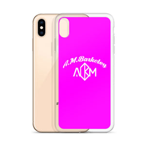 A.M. Barkcley (iPhone Cases 5-XS Max) (Pink)