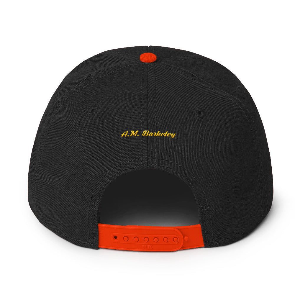 A.M. Barkcley Snapback(logo) (more  colors avail)