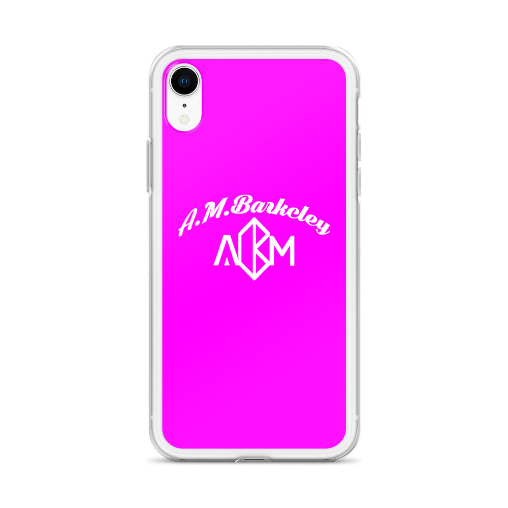 A.M. Barkcley (iPhone Cases 5-XS Max) (Pink)