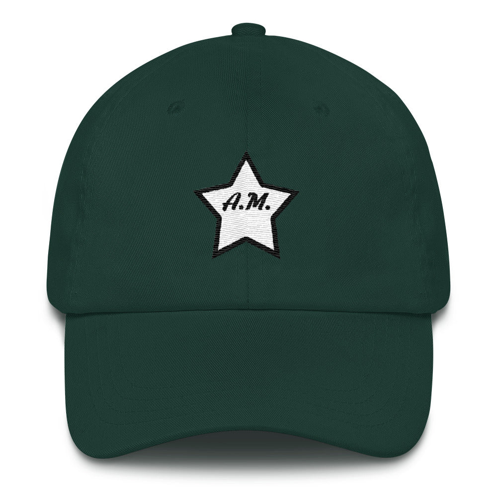 A.M. Barkcley (star dad hat) (more colors avail)