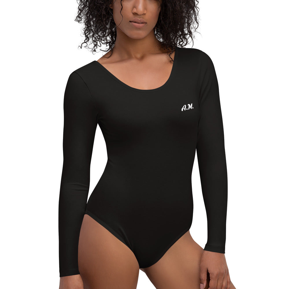 A.M. (Women’s Bodysuit) (Black)