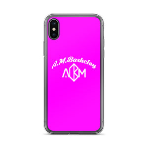 A.M. Barkcley (iPhone Cases 5-XS Max) (Pink)