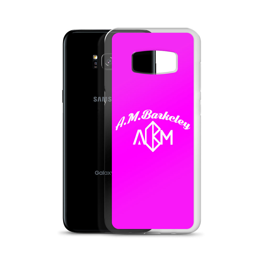 A.M. Barkcley (Samsung Cases S7-S9+) (Pink)