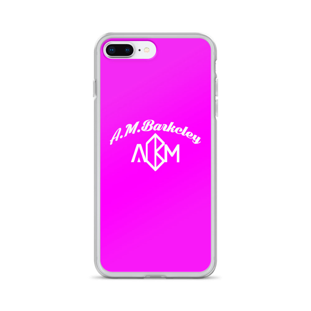 A.M. Barkcley (iPhone Cases 5-XS Max) (Pink)