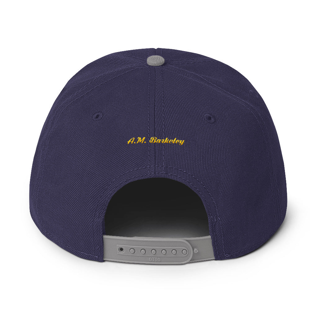 A.M. Barkcley Snapback(logo) (more  colors avail)