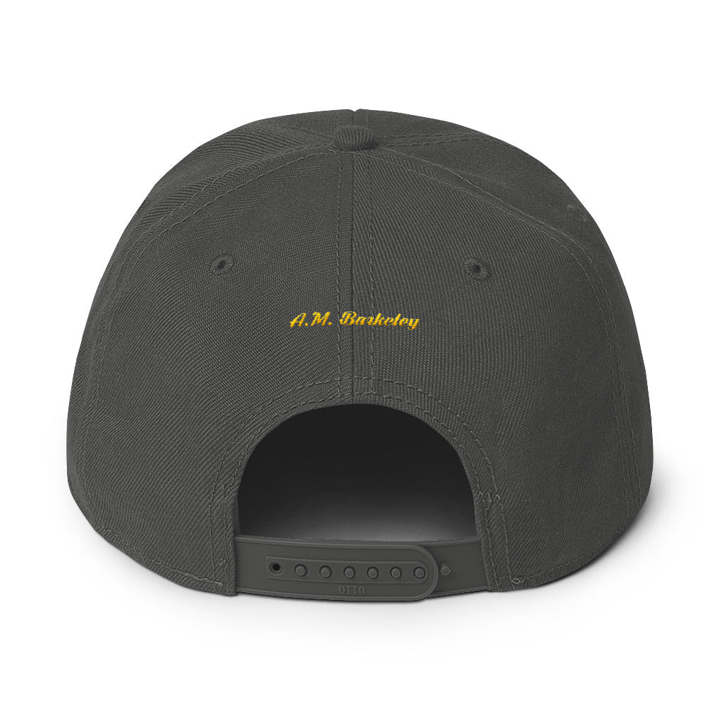 A.M. Barkcley Snapback(logo) (more  colors avail)