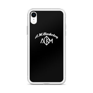 A.M. Barkcley (iPhone Case 6-XS) (black)