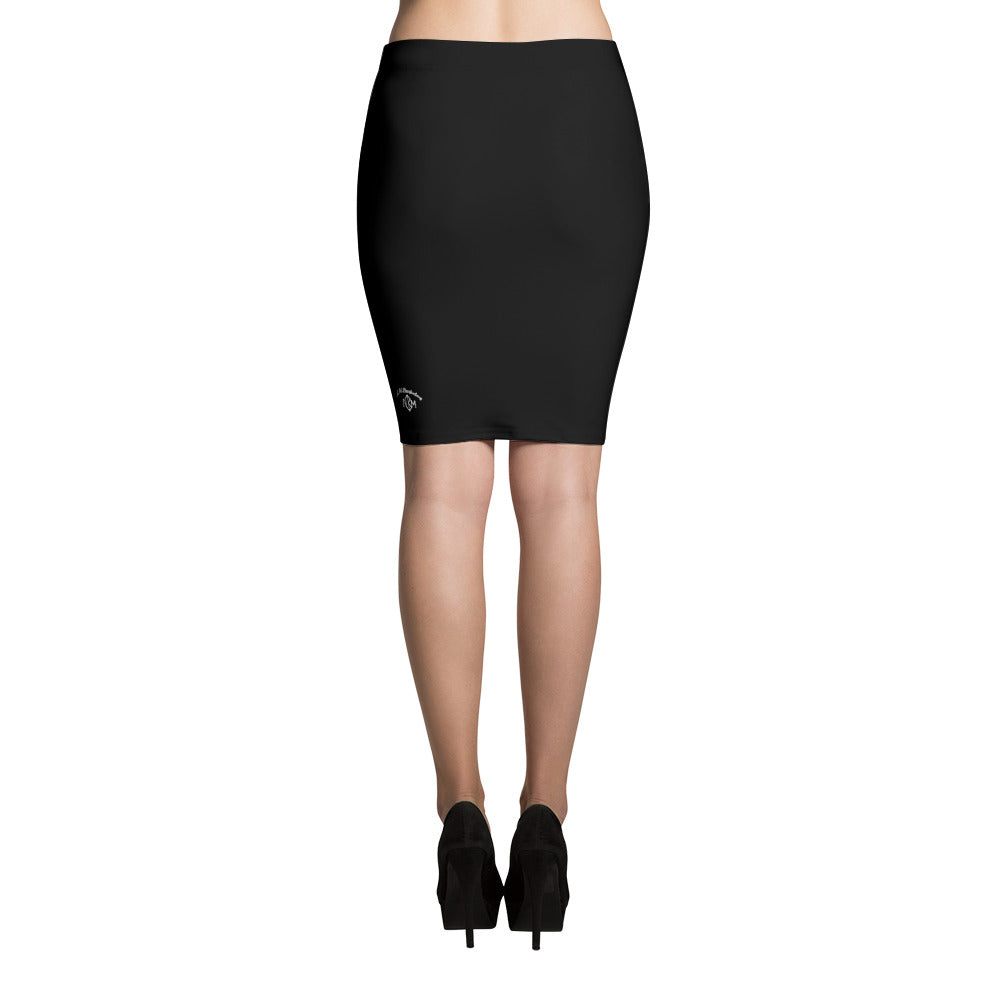 A.M. Barkcley (Women’s Pencil Skirt) (black)