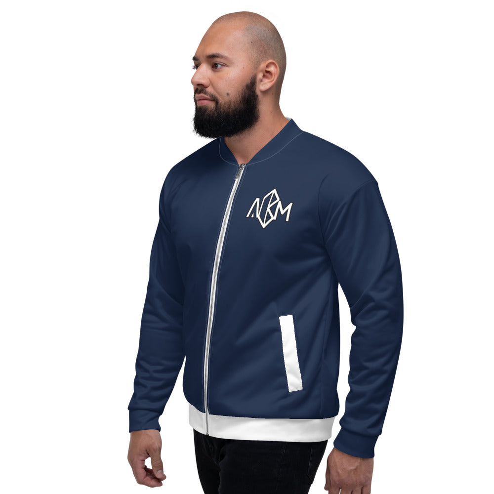 A.M. Barkcley (Men’s AMB Bomber Jacket) (blue)