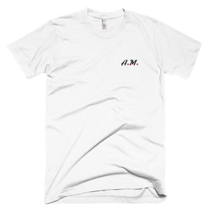 A.M. Barkcley (A.M. Hearts Embroidered shirt) (white)