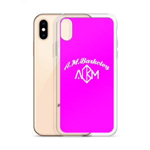 A.M. Barkcley (iPhone Cases 5-XS Max) (Pink)