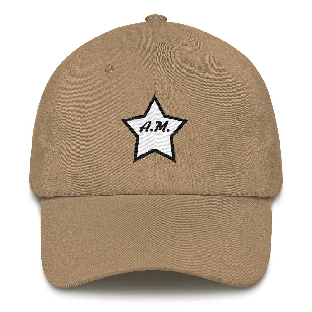 A.M. Barkcley (star dad hat) (more colors avail)