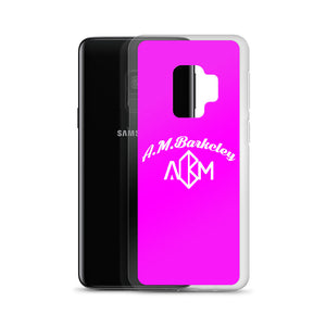 A.M. Barkcley (Samsung Cases S7-S9+) (Pink)