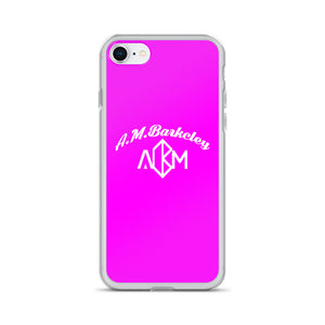 A.M. Barkcley (iPhone Cases 5-XS Max) (Pink)